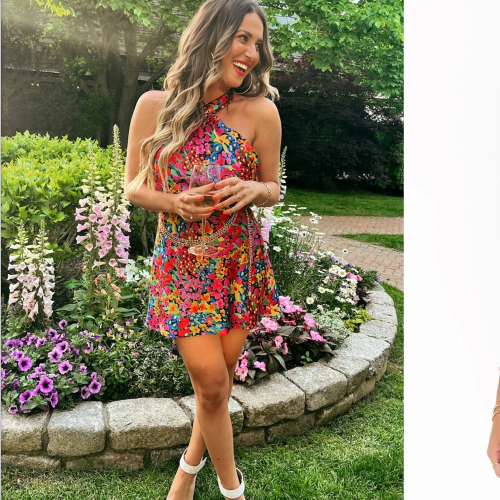 Show Me Your Mumu Jasmine Halter Mini Dress